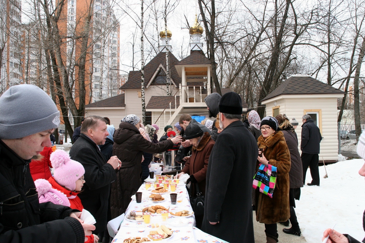 Мусульмане отмечают масленицу